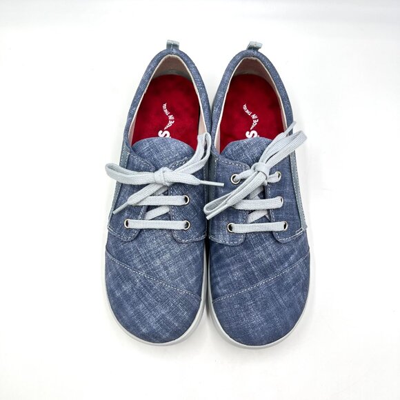 SAS Womens Size 7 Marnie Blue Jay Nubuck Casual Comfort Sneakers Shoes - Picture 3 of 13